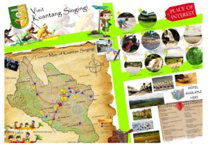 Peta tempat wisata di Kuantan Singingi Riau