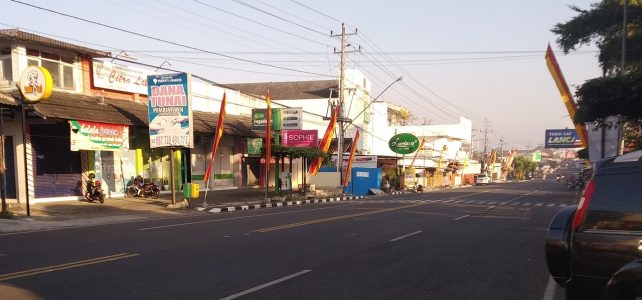 Jalanan Kabupaten di Jogja