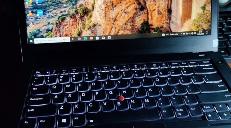ThinkPad T480 backlit keyboard
